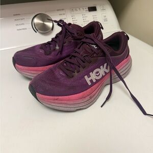 Hoka Women's Athletic Shoes in Purple and Pink